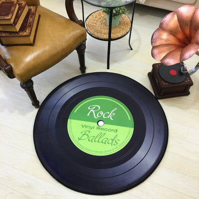 3D Vinyl Record Printing Carpet
