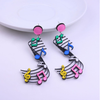 Musical Notes Staff Earrings
