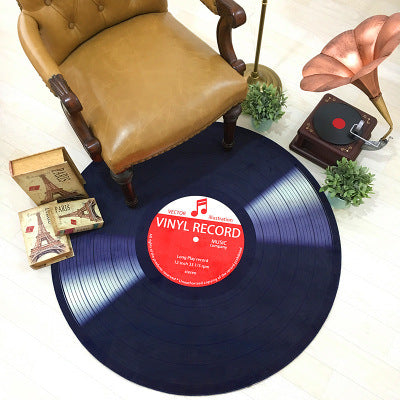 3D Vinyl Record Printing Carpet